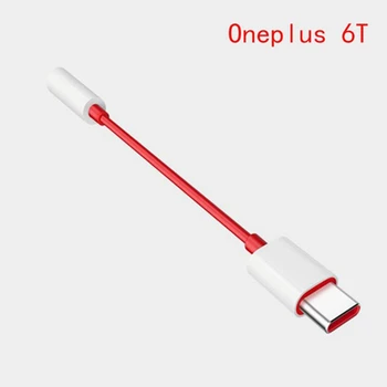 Oneplus T 6 T USB 3,1 Tipo C A 3,5 mm Adaptador De Conector