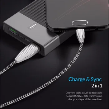 ORICO KTM1 USB Kabel za Polnjenje Mobilnega Telefona 2.1 Hitro Polnjenje & Podatkovni Kabel Razsvetljavo USB Kabel za iPhone, iPad