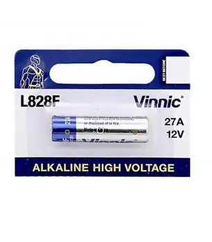 Pila Vinnic bateria original Alcalina Especial LR27A 12V sl blister 1X Unidad