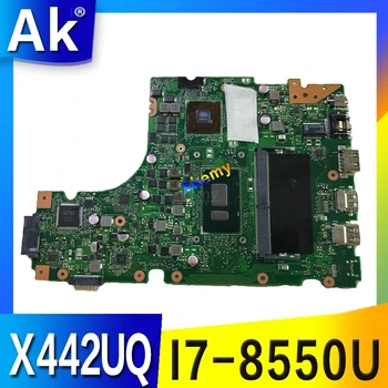 Prenosni računalnik z Matično ploščo Za ASUS X442 X442U X442UR X442UQ X442UQK X442UQR Mainboard Preizkušen z i7-8550U procesor, 4GB RAM