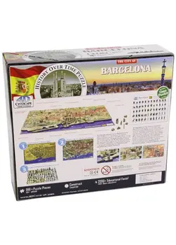 Puzzle 4d barcelona