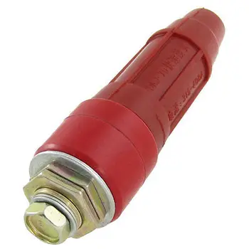 Rdeča Hitro Priključek Spojne Skupno za 50-70mm2 Varilni Kabel DKJ-70