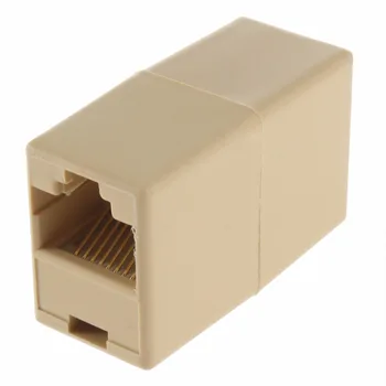 RJ45 za CAT5 Kabel Ethernet LAN Vrata 1 do 2 Vtičnico Splitter Priključek Adapter2425# Debelo