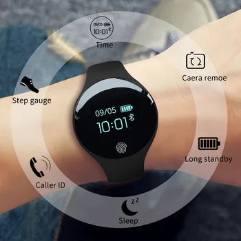 SANDA Novih Moških In Žensk Pametne Ure Inteligente Šport, Digitalna Ura Za IOS Android Pedometer Fitnes Smartwatch Reloj