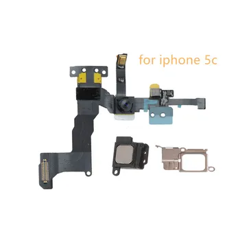 Senzor bližine Flex Kabel in Sprednjo Kamero Skupščine z Slušalka Kovinski Nosilec Za iPhone 5 5s 5c 6 6plus 6s 6s Plus