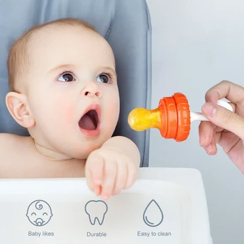 Silikonski BPA Free Nastavek Cucla Sveže Hrane, Mleka Napajalni Otrok Hranjenje Orodje otroška nega