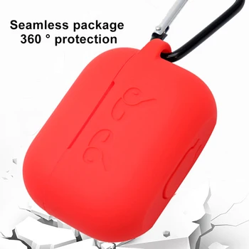 Silikonski Shake-dokazilo Bluetooth Slušalke Zaščitna Primeru Polje za AirPods Pro