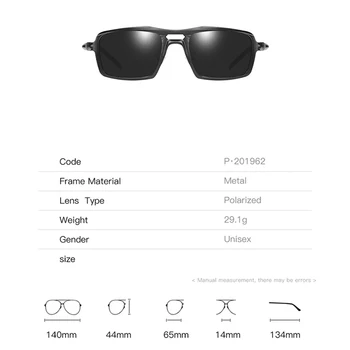 Simvey Kul Prostem Športna sončna Očala za Moške, ki Teče Vožnje Ribolov HD Polarizirana sončna Očala aluminijast Okvir UV400 Zaščito