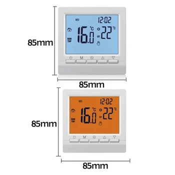 Termostat Teden Pametne Termostat Digitalni Temperaturni Regulator APP Nadzor Eletric Talni Termostat za Ogrevanje