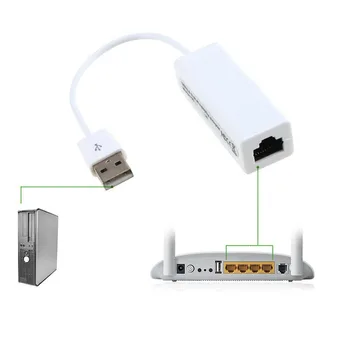 USB 2.0 priključek RJ45 Ethernet Lan 10/100Mbps hitro Omrežja Kartic za Zmago 7/8/10 AS99