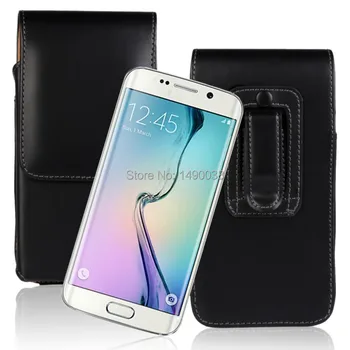 Visoka Kakovost PU Usnje Mobilni Telefon Primeru Pasom Torbica Ohišje Za Samsung Galaxy S6 Rob G9250 Brezplačno