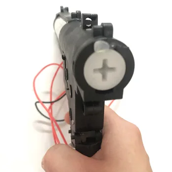 Voda Gel Žogo Blaster Vodo pištolo igrača M249 SAW opremo menjalnik Gel žogo pištolo na prostem igrače za otroke