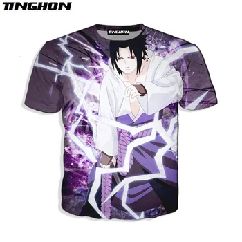 XS-7XL 3D Naruto T-Shirt Moški in Ženske, Hip Hop Street Oblačila 3D Tiskanja Naruto, Naruto moška T-Shirt Vrhovi otroška T-Shirt majica