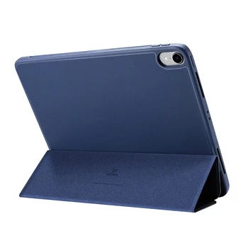Za 2019 iPad Pro Za 12,9 Palčni Tablični RAČUNALNIK Primeru/Zadnji Pokrovček Primeru se Obrnite Pero Anti-Izgubljeno Kartico v Režo za Oblikovanje PU Zaščitni ovitek