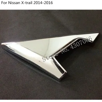 Za Nissan X-Trail, XTrail T32/Lopov 2016 ogledalo osnovno kritje strani sprednji Spojler trikotnik Modeliranje okno ploščo trim 2pcs