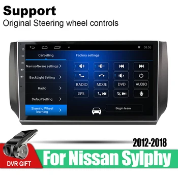 ZaiXi avto gps Za Nissan Sylphy 2012 2013 2016 2017 2018 avto Android navigacijske video predvajalnik zvoka stereo audio (stereo zvok wifi