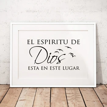 Španska Različica Božji Duh Platno Natisne Christian Stenskih Slikah , Španski Platno Slikarstvo Doma Wall Art Dekor
