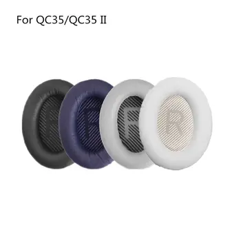 1 Par Zamenjava blazinic Za QC35 za QuietComfort 35 / 35 ii Slušalke spominske Pene Uho Blazine Visoke Kakovosti