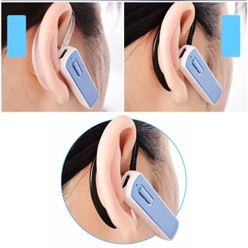100 kozarcev/50pairs Slušalke Posnetek Kavelj, držalo za uho Slušalke Ear kavljem obešalnik za Bluetooth Slušalke 6,0 mm 7.0 8.0 mm mm 9,0 mm
