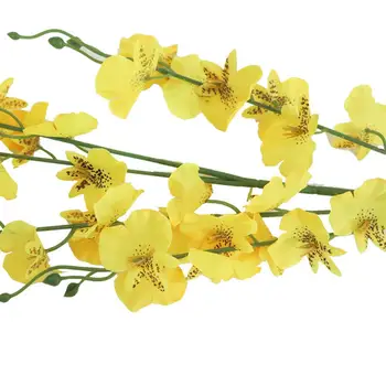 1Pc Umetno Orhideja, Roža na Vrtu DIY Stranka Domov Poroko Počitnice Obrti Dekor Umetno Cvetje Ponaredek Cvet Doma Dekoracijo