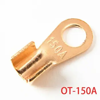 50Pcs 150A Baker Lug Kabel Priključek Terminala Robljenjem 16-35mm2 Kabla Žice