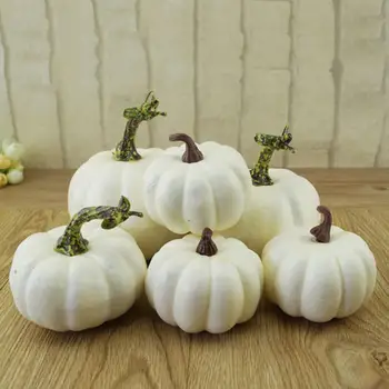 6pcs Simulacije Bučna Ustvarjalne Bučna Pena Za Halloween Dekoracijo Vrta DIY Obrti #CW