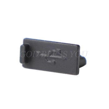 6pcs Črnega Silikona Prah Svečke Nastavite USB HDM Vmesnik Anti-prah Kritje Dustproof Plug za PS5 igralne Konzole Dodatki Deli