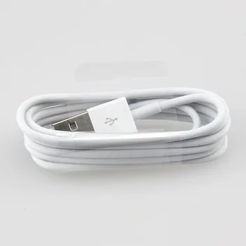 Bela 1M/3 M 8pin podatkovnim Kablom USB Polnjenje privede Podatkov Syn Polnilnik, kabel za iPhone 7 6 8, plus 5 5s iPod Ipad IOS 4A qulity 1000pcs