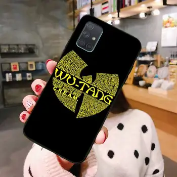 HUAGETOP WuTang Wu-Tang LOGOTIP Bling Srčkan Primeru Telefon Za Samsung Galaxy A21S A01 A11 A31 A81 A10 A20 A30 A40 A50 A70 A80 A71 A51