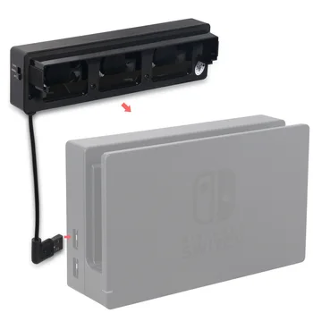 Nintendo Glavnem Motorja Hladilni Ventilator Nadzor Temperature, Ventilatorja za Osrednji Vmesnik USB Igra fans