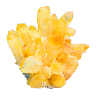 Redke naravne lepa rumena quartz crystal zbirko primerkov naravne quartz kristal in mineralnih grozdov