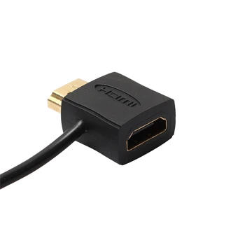 REXLIS Prenosni 50 CM USB 2.0, HDMI Moški-Ženski Adapter Extender za napajalnik Priključek za Kabel 1080P HDTV Moški Kabel adapter