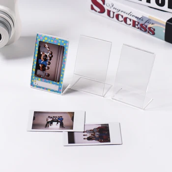 Trije 3-palčni akril foto okvirji so primerni za Fujifilm polaroid Mini 8 8 + 70 7s 90 25 26 50s 9 foto papir
