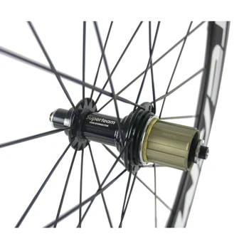 Ultra Lahka Powerway R13 bubs 700 C 50mm clincher cestno kolo ogljika, kolesa 23 mm širina kolesa, kolesne dvojice