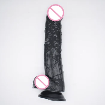 Velik Penis Mehko PVC Dildo Ženski Masturbator Vagina Muco G-Spot Spolno Massager Gay Analni Čep Sex Igrače za Ženske, Lezbijke, Moški