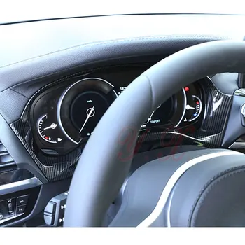 Za BMW X3 Armaturno ploščo dekorativni Chrome Zajema Trim nalepke za BMW F25 X3 2018 Notranja Oprema