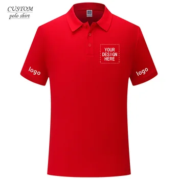 Za moške po Meri Vezene Redno-Fit Polo Majica Prilagojeno Besedilo, Logotip Workwear - Brezplačno logo design -