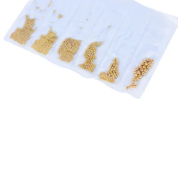 1 Paket 3d Micro Nail Art Kroglice Pisane Sijoče Kaviar Biserne Kroglice Okrasnih Nohtov Dekoracijo UV Gel za Manikiranje Dodatki