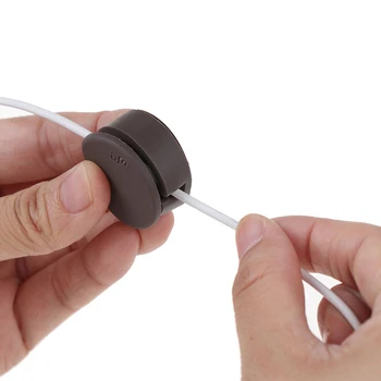 1pc Mobilni Telefon Zaslon Obrišite Dvojni Krog Slušalke Skladu Organizator Prenosni Kabel Kabel Žice Organizator Navijalec Za Slušalke Kabel