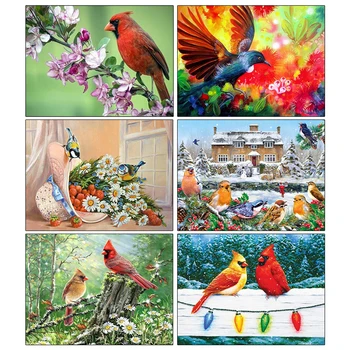5d Diamond Slikarstvo Nove Turistov Ptice, Rože Diamond Vezenje Prodaja Živali za Darilo Okrasnih Doma Dekor 5d Diy Needlework