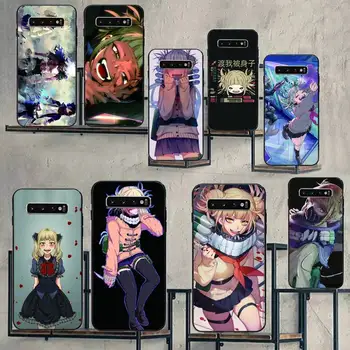 Anime Himiko skorpion, no toga Boku Telefona Primeru Črni Pokrov Za Samsung S5 6 6Edge 7 8 9 10 10E 10Plus 20 20lite 20Ultra Primerih