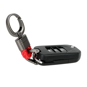 Avto Ključ Imetnika Obeske Ključnih Verige Ročno Tkane Podkve Sponke Keychain Avto Obesek Za Ključe Darilni Creative Auto Dodatki