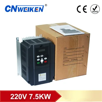 CE 5.5 kw, 220v AC Frekvenčni Inverter & Pretvornik Izhod 3 Fazni ac motor, vodna črpalka krmilnik /ac vozi /frekvenčni pretvornik