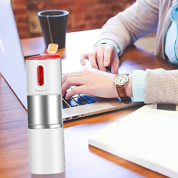 Filter Kavo,Prenosni Električni aparat za Kavo USB Polnjenje Mlinček za Kavo Enim Gumbom Delovanje Potovanja na Prostem Kave Ma