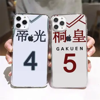 Kuroko Ne Košarico Taiga Daik Telefon Primeru Pregleden mehko Za iphone 5 5s 5c se 6 6s 7 8 11 12 plus mini x xs xr pro max