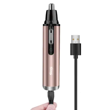 Polnilna Moških Električni Hair Trimmer Multi-funkcijski USB Nos, Ušesa, Lase Brado Obrvi Brivnik Lase Strgalo