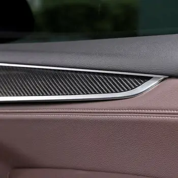 Realni števili Ogljikovih Vlaken Za BMW X5 F15-2018 Vrata Plošča Oblikovanje Trim