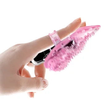 Silikonski Dvojno Prst Vibrator za Odrasle Predigra Spola Igrače, Ženska Masturbacija Izdelke, povezane s spolnostjo Odraslih Masaža Telesa