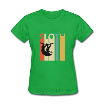 Vintage Lenivec Darilo Harajuku Camisetas Dropshipping Ženske T Srajce Prevelik Vrhovi Tees Techno T-Shirt Ženska Oblačila Bombaž