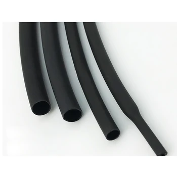 Črna 3:1 toplote shrinkable rokav Φ50mm~160 mm 3-krat krčenje različnih velikosti izolirana cev z vezana žice in kabla ohišje